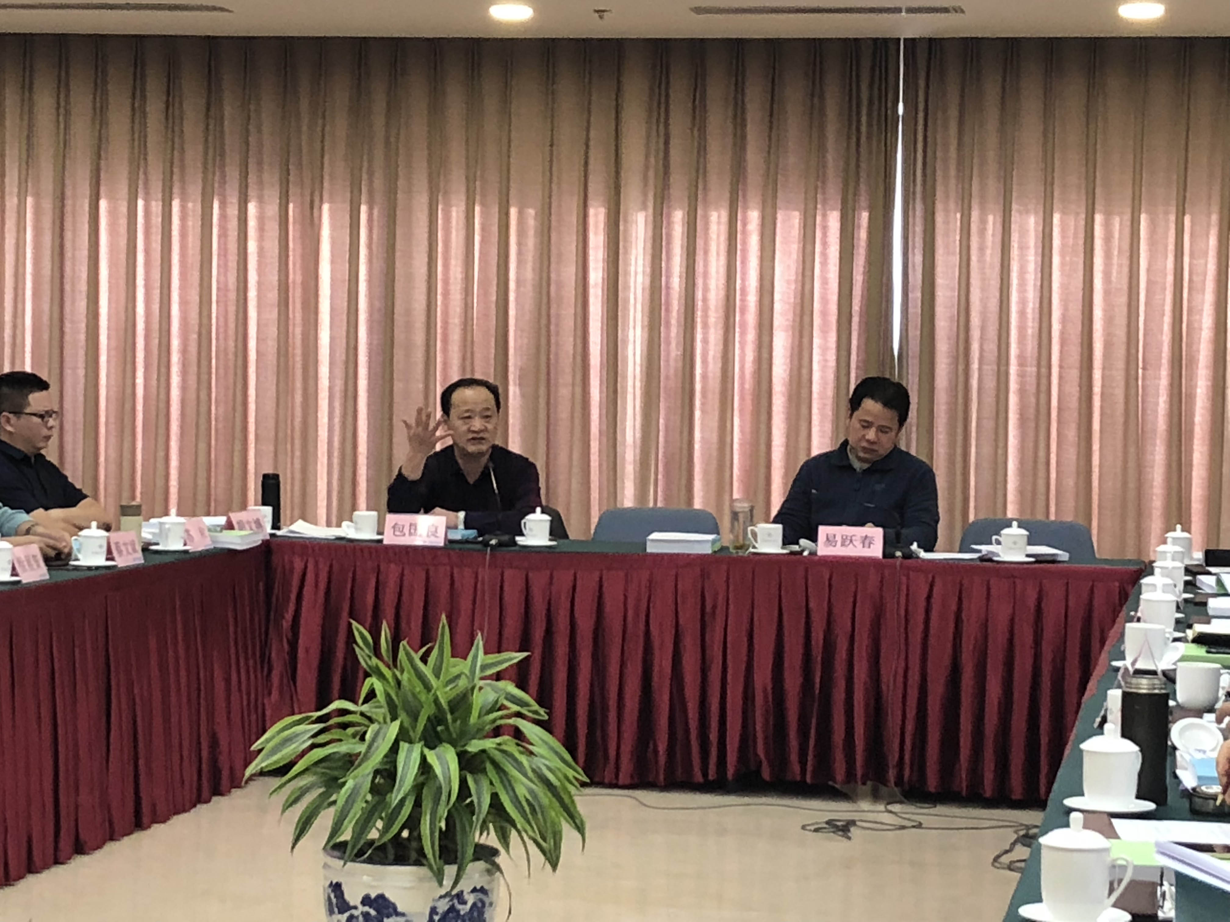 易躍春和包國良對會議進行總結(jié)